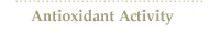 Antioxidant Activity
