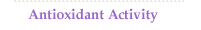 Antioxidant Activity
